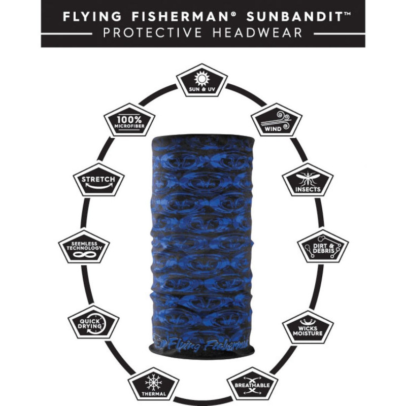 Komin Sunbandit Protective Digi Camo Flying Fisherman
