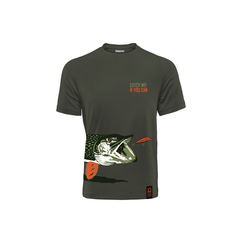 Koszulka Delphin Catch me! Szczupak roz. 3xl