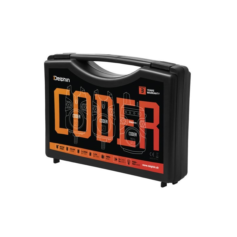 Zestaw sygnalizatorów Delphin Coder 2+1 Zestaw sygnalizatorów Delphin Coder 2+1
