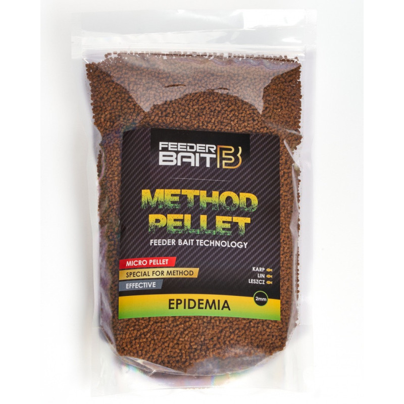 Pellet Feeder Bait Method 800g - 2mm Epidemia