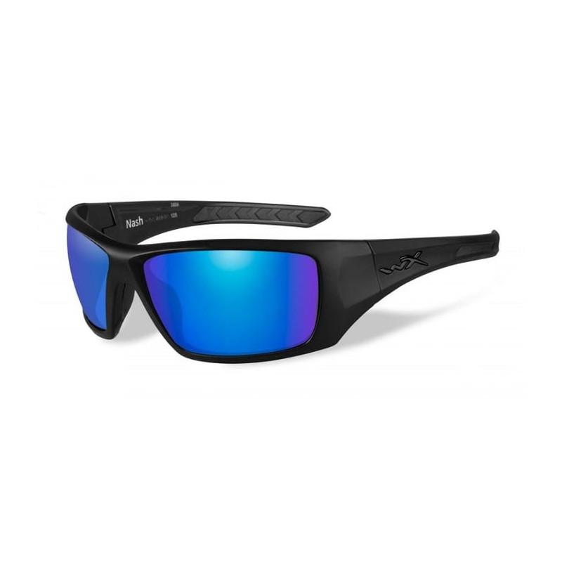 Okulary Wiley X NASH Polarized Blue Mirror Matte Black Frame Okulary Wiley X NASH Polarized Blue Mirror Matte Black Frame