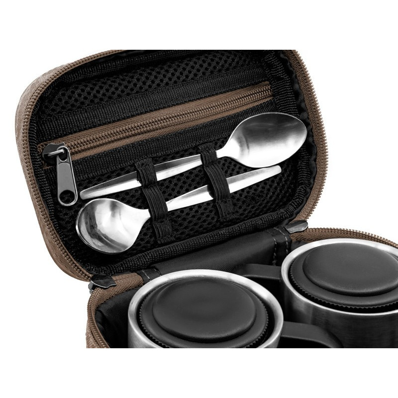 Zestaw do kawy/herbaty AREA Carpath kubków: 200ml, pojemników: 100ml Delphin Zestaw do kawy/herbaty AREA Carpath kubków: 200ml, pojemników: 100ml Delphin