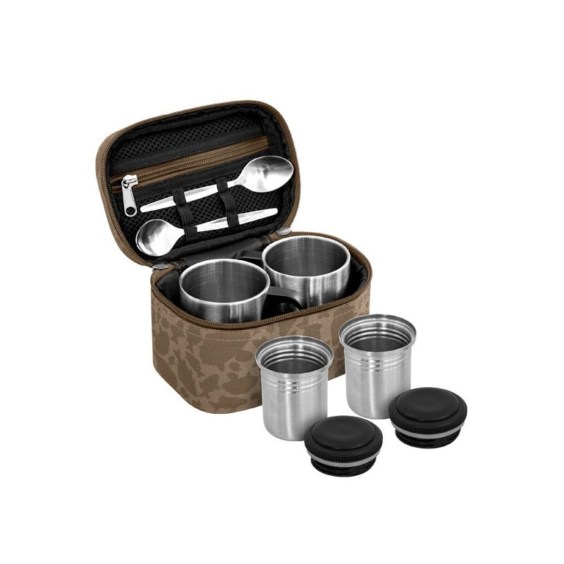 Zestaw do kawy/herbaty AREA Carpath kubków: 200ml, pojemników: 100ml Delphin Zestaw do kawy/herbaty AREA Carpath kubków: 200ml, pojemników: 100ml Delphin