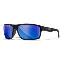 Okulary polaryzacyjne Wiley X PEAK Captivate Niebieskie lustro / Matowa czerń Okulary polaryzacyjne Wiley X PEAK Captivate Niebieskie lustro / Matowa czerń