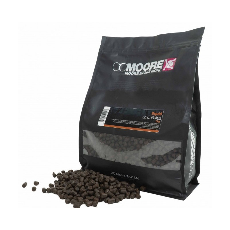 Pellet CC Moore 1kg - 6mm Squid