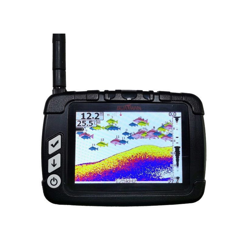 Łódka zanętowa BOATMAN ACTOR PLUS SONAR Echosonda SN 4 HOME GPS
