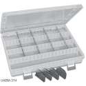 Pudełka średnie UABM UABM-308 / 18 x 27 x 4.5 cm Mikado Pudełka średnie UABM UABM-308 / 18 x 27 x 4.5 cm Mikado