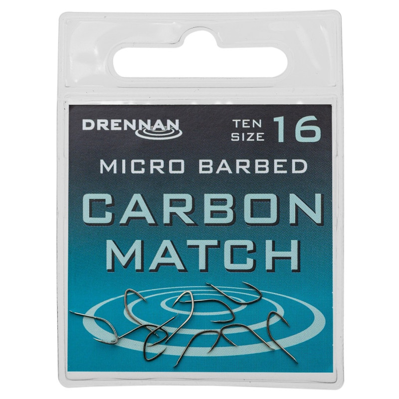 Haczyk Drennan CARBON MATCH roz. 14 Haczyk Drennan CARBON MATCH roz. 14