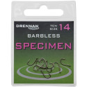 Haczyki Drennan specimen barbless hak 10 Haczyki Drennan specimen barbless hak 10