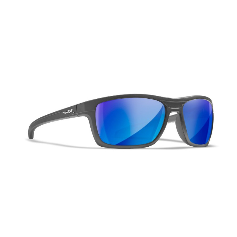 Okulary Wiley X KINGPIN Captivate Blue Mirror Matte Graphite Frame
