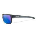 Okulary Wiley X KINGPIN Captivate Blue Mirror Matte Graphite Frame