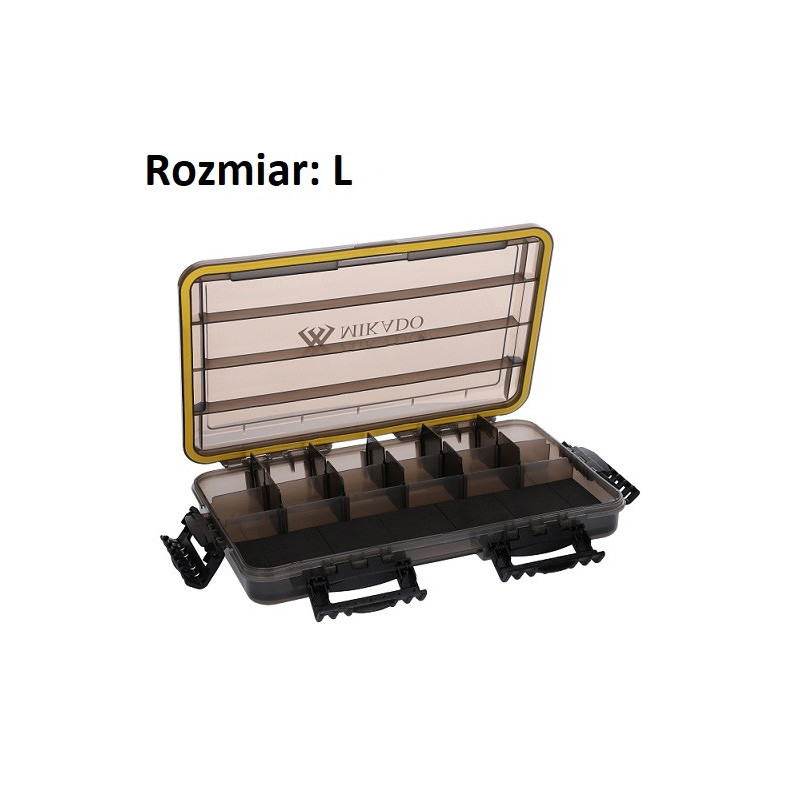 Pudełko Mikado - Jednostronne z uszczelką i pianką EVA UACH-B1861-M / 27 x 17 x 4,5 cm