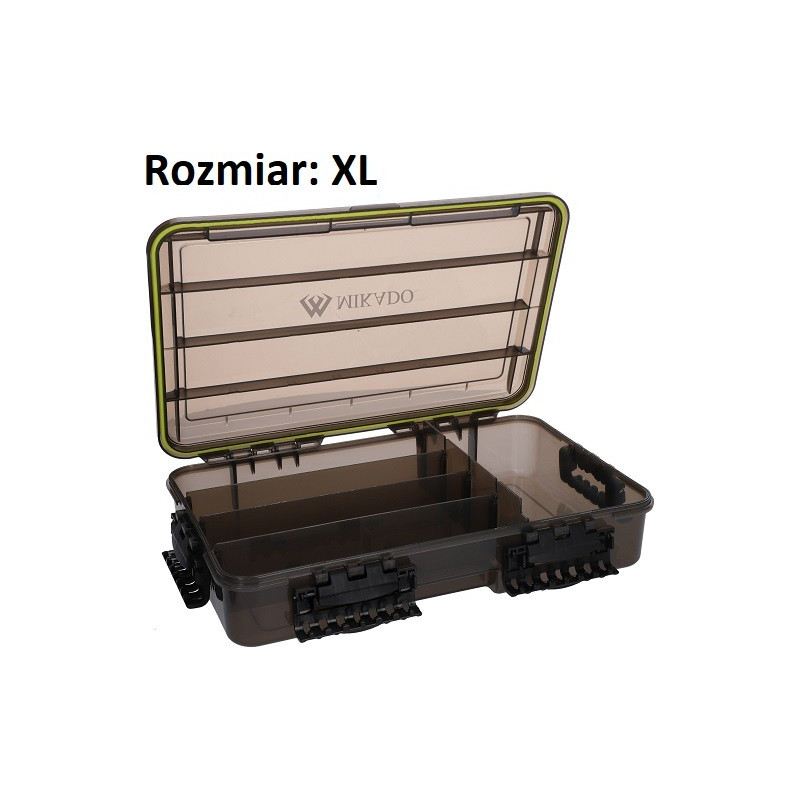 Pudełko Mikado - Jednostronne z uszczelką i pianką EVA UACH-B1861-M / 27 x 17 x 4,5 cm