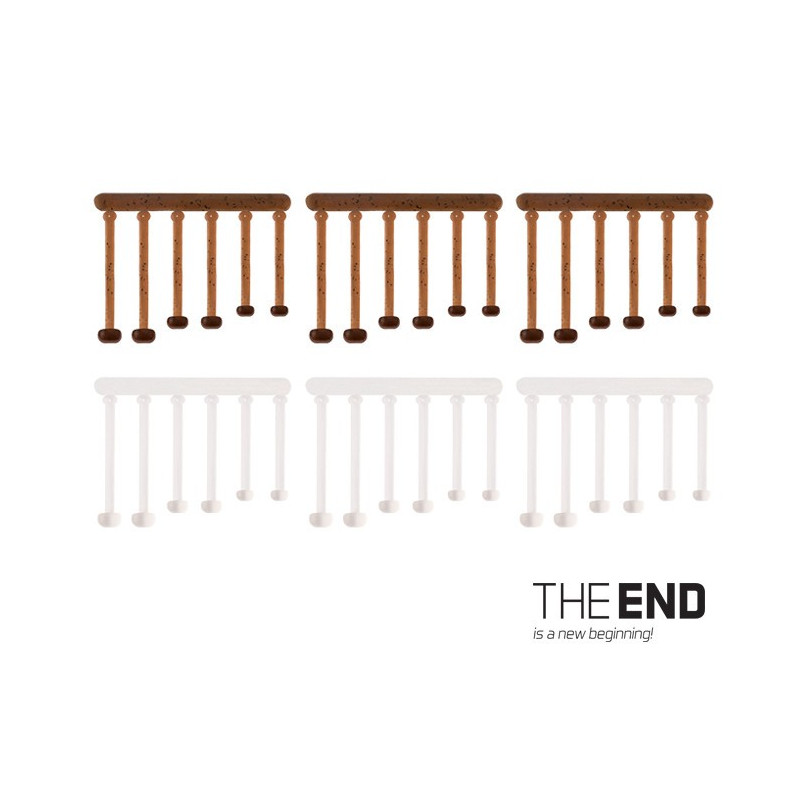 Elastyczny stoperek przynęty THE END Delphin