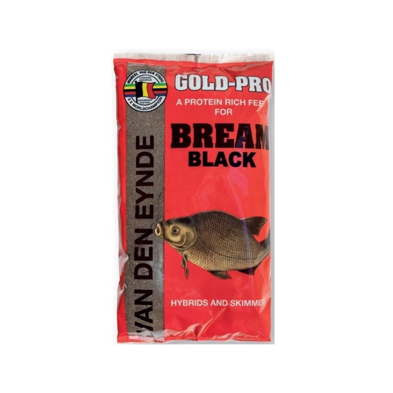 Zanęta Marcel Van Den Eynde 1kg - Gold Pro Bream Black