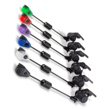 Sygnalizator brań NASH Siren Night Glo Swing - Arm czerwony