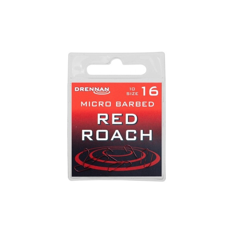 Haczyki Drennan Red Roach hak 16 Haczyki Drennan Red Roach hak 16