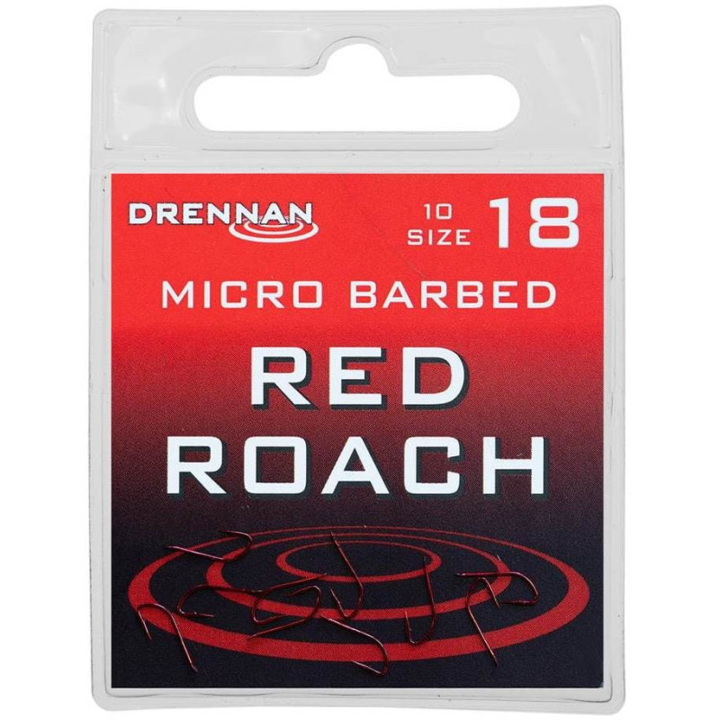 Haczyki Drennan Red Roach hak 18 Haczyki Drennan Red Roach hak 18