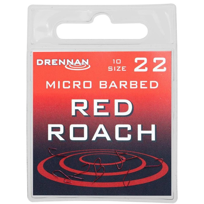 Haczyki Drennan Red Roach hak 18 Haczyki Drennan Red Roach hak 18