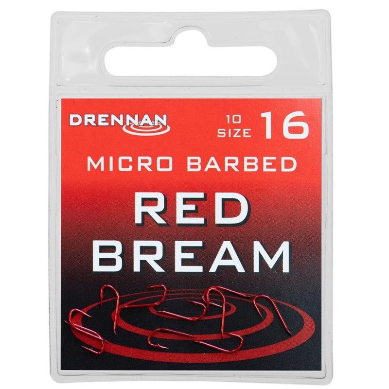 Haczyki Drennan Red Bream hak 18 Haczyki Drennan Red Bream hak 18