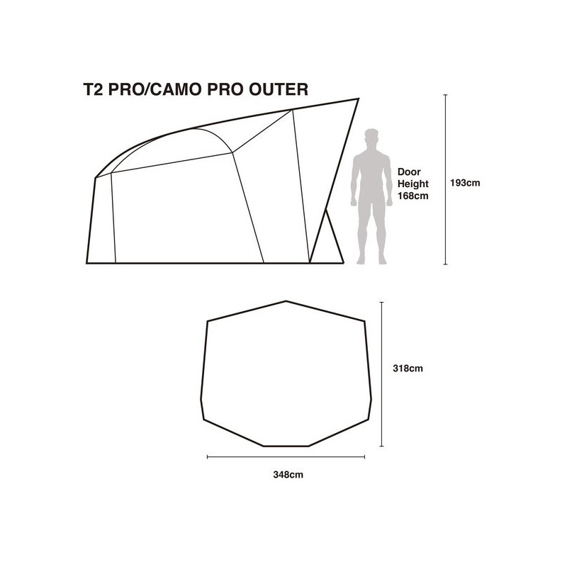 Namiot NASH TITAN T2 Camo Pro T4236 Namiot NASH TITAN T2 Camo Pro T4236