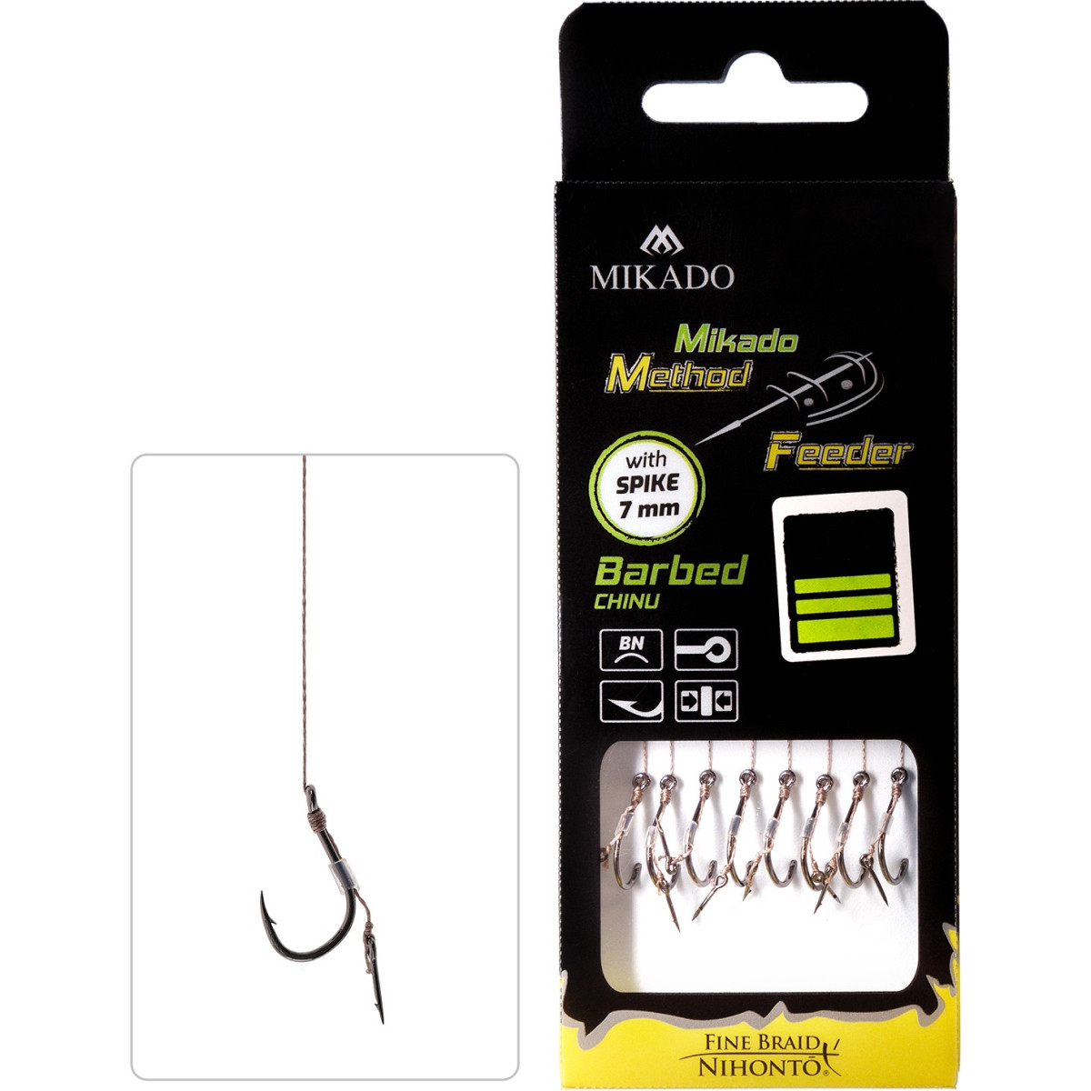 przypon-method-feder-z-igla-hak-z-zadziorem-hmfb212i-mikado przypon-method-feder-z-igla-hak-z-zadziorem-hmfb212i-mikado