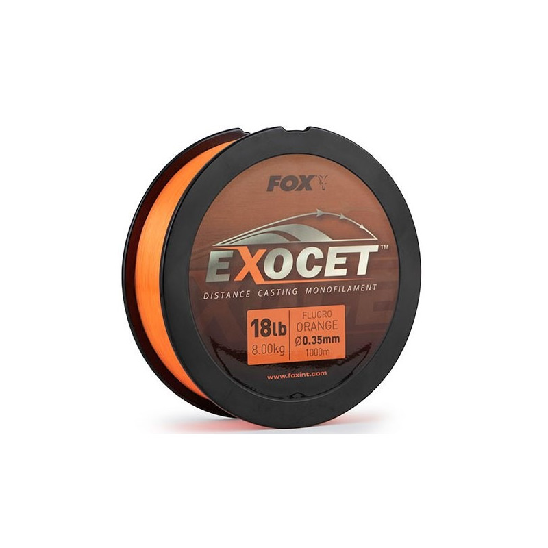 Żyłka FOX Exocet Fuoro Orange Mono 1000m / 0,28mm