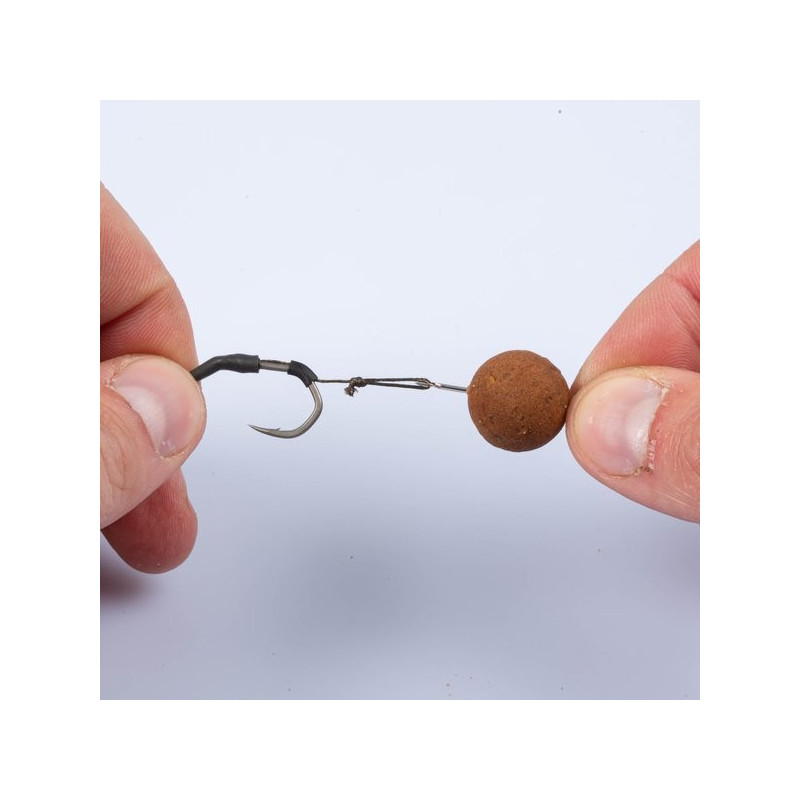 Przypon karpiowy NASH Solid Bag Rig z mikrozadziorem hak 4 Przypon karpiowy NASH Solid Bag Rig z mikrozadziorem hak 4