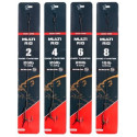 Przypon karpiowy NASH Multi Rig z mikrozadziorem hak 8