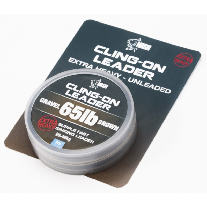 Materiał przyponowy NASH Cling-On Unleaded Leader 7 m Materiał przyponowy NASH Cling-On Unleaded Leader 7 m