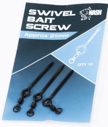wkretka-z-mikrokretlikiem-swivel-bait-screw-nash wkretka-z-mikrokretlikiem-swivel-bait-screw-nash