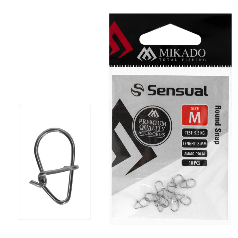 Agrafka Mikado Round Snap roz. XXS Agrafka Mikado Round Snap roz. XXS