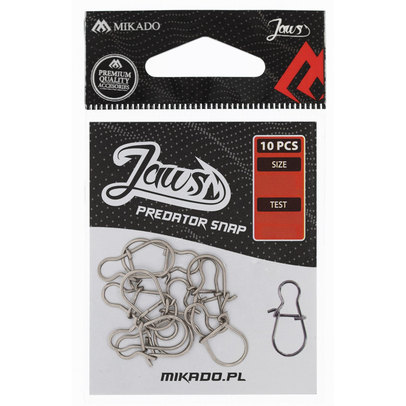 Agrafka Mikado Jaws Predator Snap roz. XS Agrafka Mikado Jaws Predator Snap roz. XS