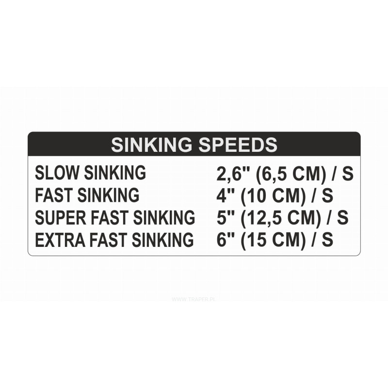 Polyleader Light slow sinking Traper Polyleader Light slow sinking Traper
