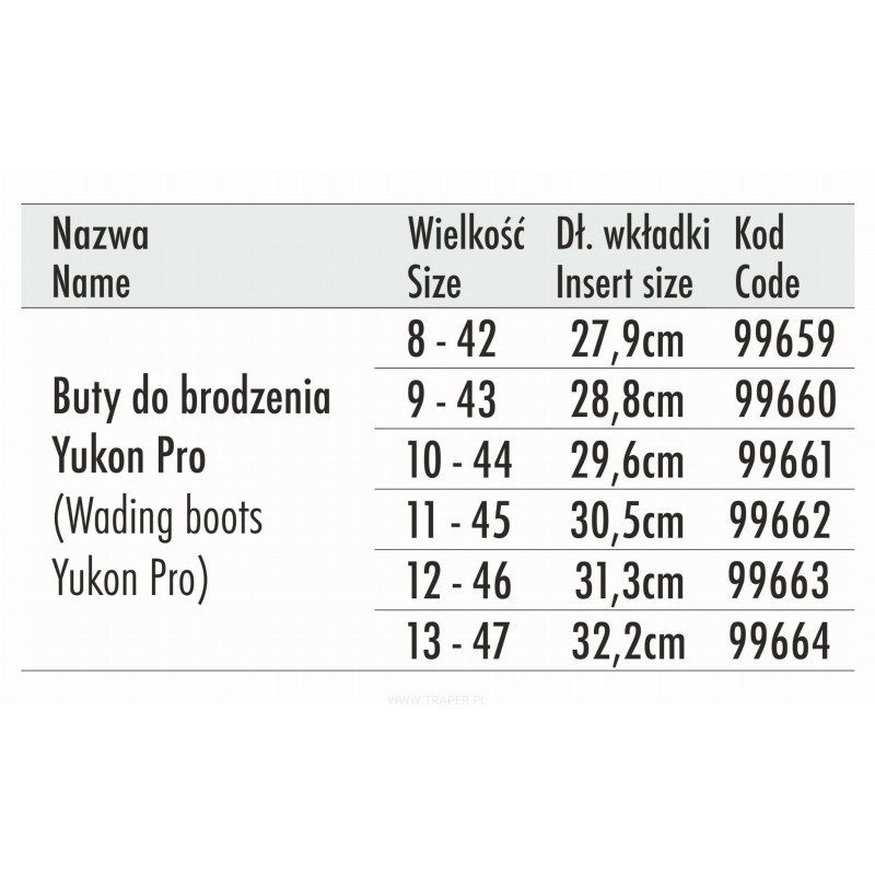 Buty Traper YUKON Pro roz. 44 Buty Traper YUKON Pro roz. 44