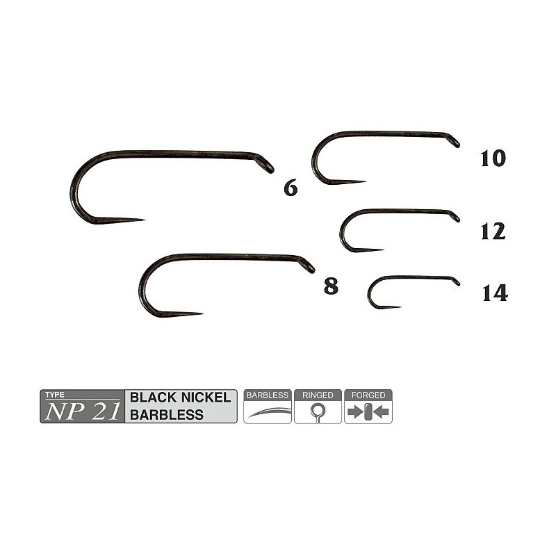 Haczyki Traper NP21 hak 10 Haczyki Traper NP21 hak 10