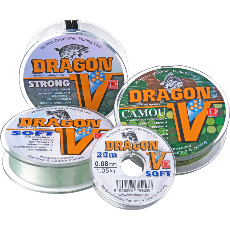 Żyłka DRAGON-V CAMOU 0.20mm