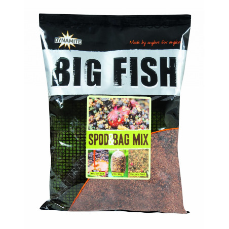 Zanęta Dynamite Baits Spood & Bag Mix 1,8kg - Big Fish Zanęta Dynamite Baits Spood & Bag Mix 1,8kg - Big Fish