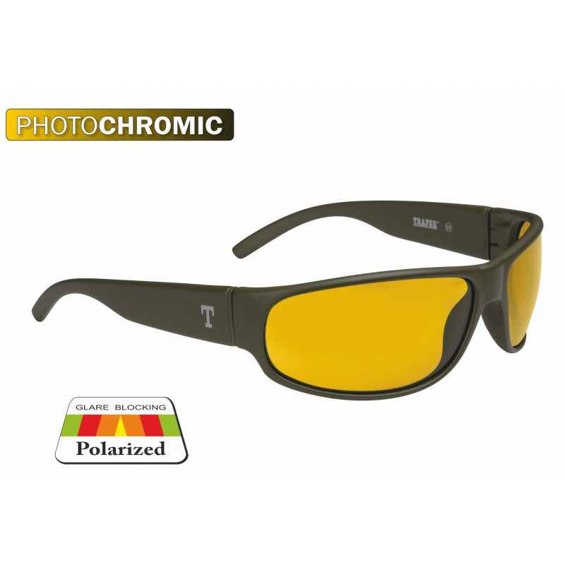 Okulary polaryzacyjne Traper OREGON Olive/Yellow Okulary polaryzacyjne Traper OREGON Olive/Yellow