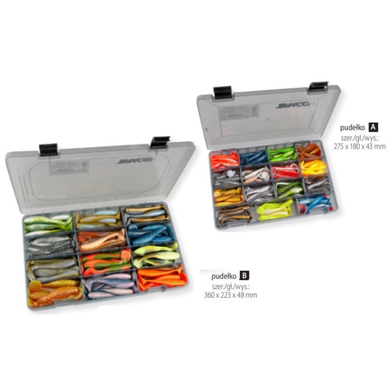 Zestaw Gum V-Lures Belly Fish 6cm Dragon Zestaw Gum V-Lures Belly Fish 6cm Dragon