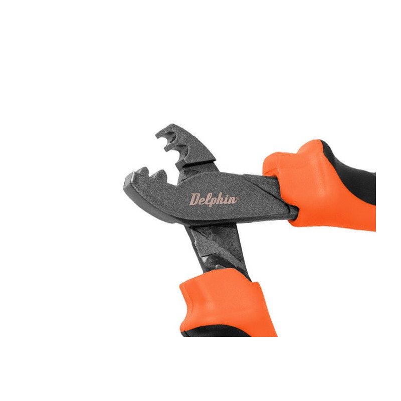 Sczypce do zaciskania Crimper 16cm Delphin Sczypce do zaciskania Crimper 16cm Delphin