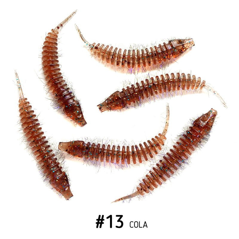 Przynęta Fishbay Węgorz / ELL / Hairy OPK 5 szt. 6cm 9 Fioletowy Przynęta Fishbay Węgorz / ELL / Hairy OPK 5 szt. 6cm 9 Fioletowy