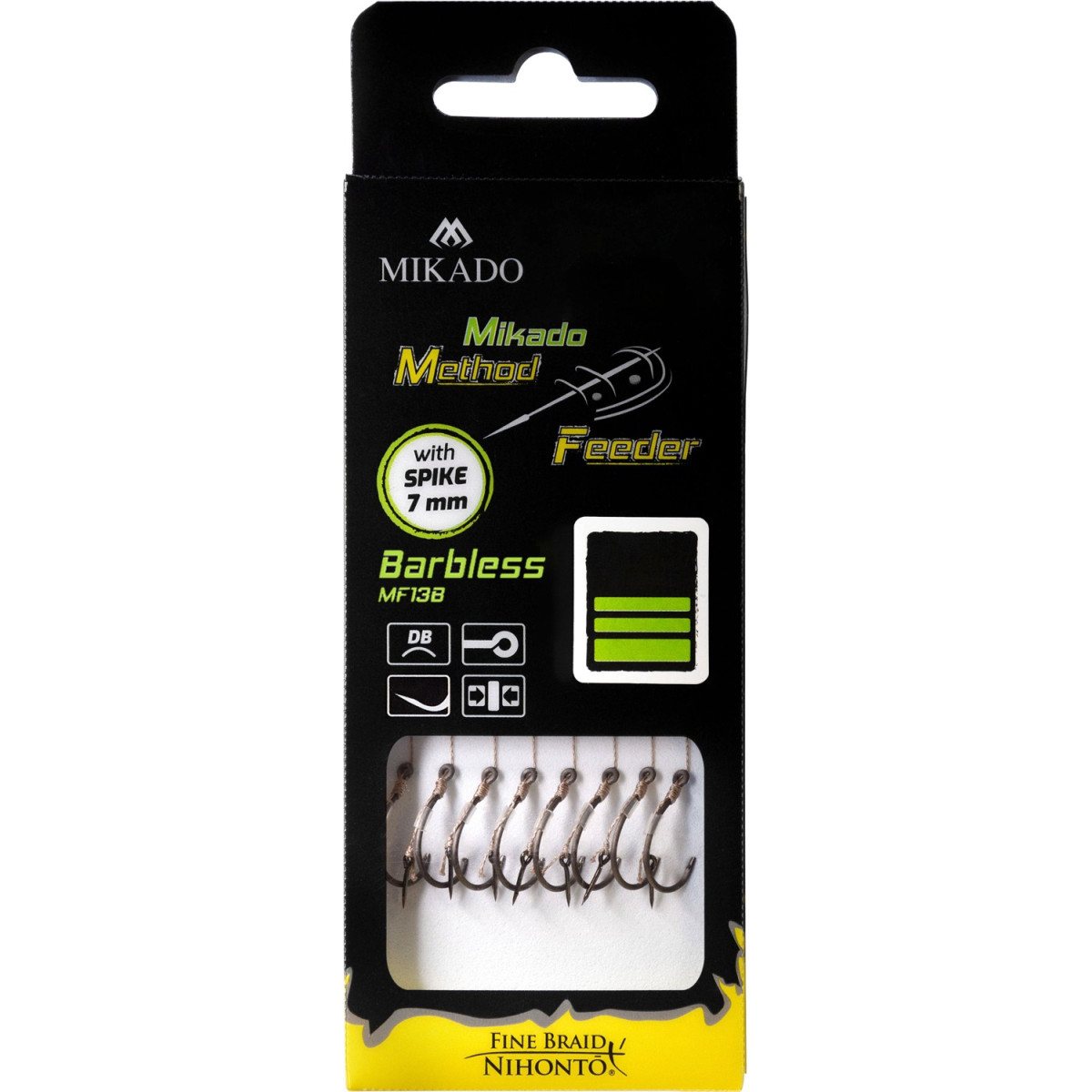 przypon-mf-z-igla-hak-bezzadziora-plecionka-mikado przypon-mf-z-igla-hak-bezzadziora-plecionka-mikado