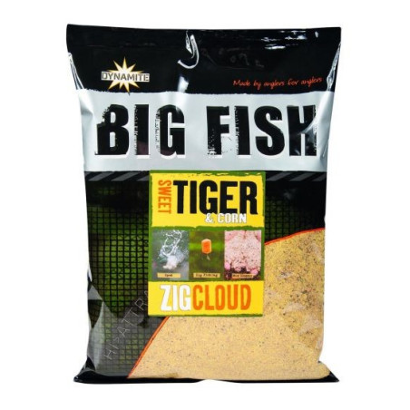 Zanęta Dynamite Baits Big Fish Zig Cloud 1,8kg - Sweet Tiger & Corn