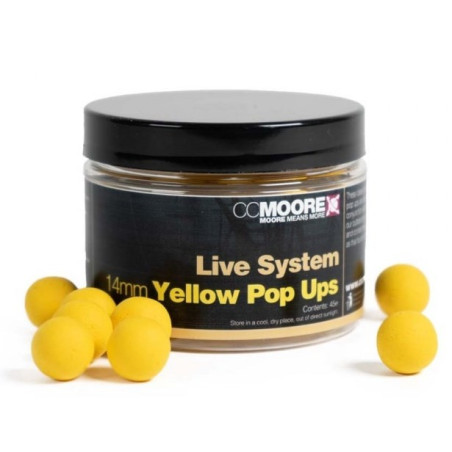 Kulki CC Moore Pop Ups 14mm - Live System Yellow