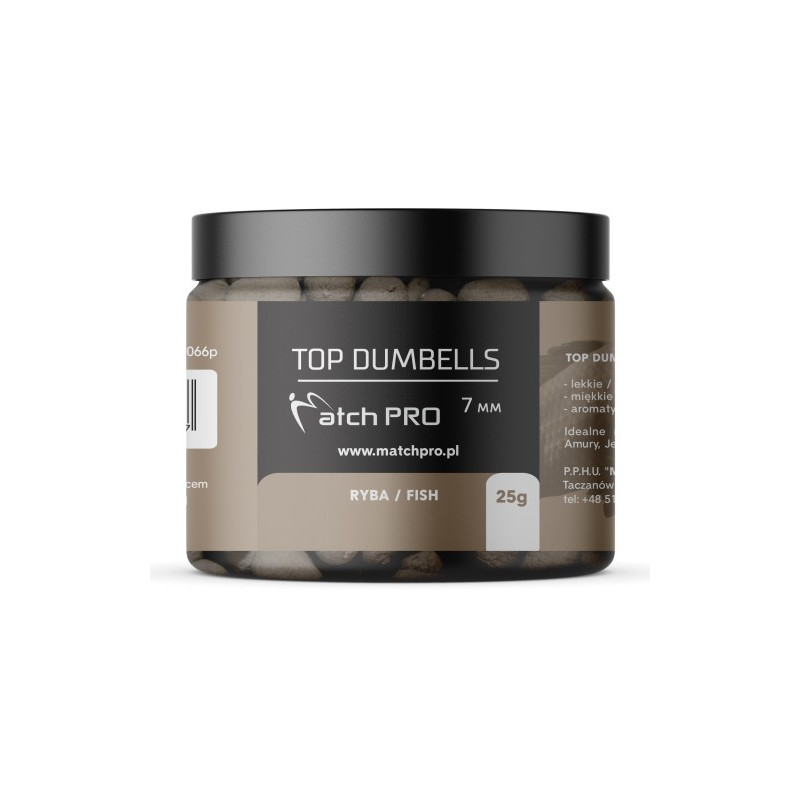 Przynęta Match Pro Top Dumbells Sinking 25g / Ryba Przynęta Match Pro Top Dumbells Sinking 25g / Ryba