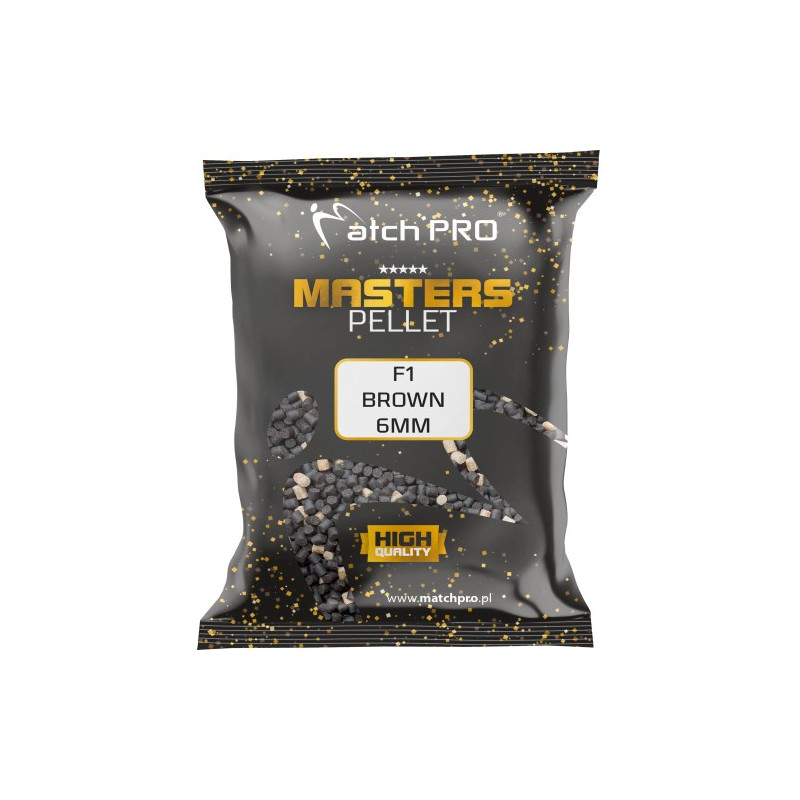 Pellet Match Pro Masters F1 Brown 700 g Pellet Match Pro Masters F1 Brown 700 g