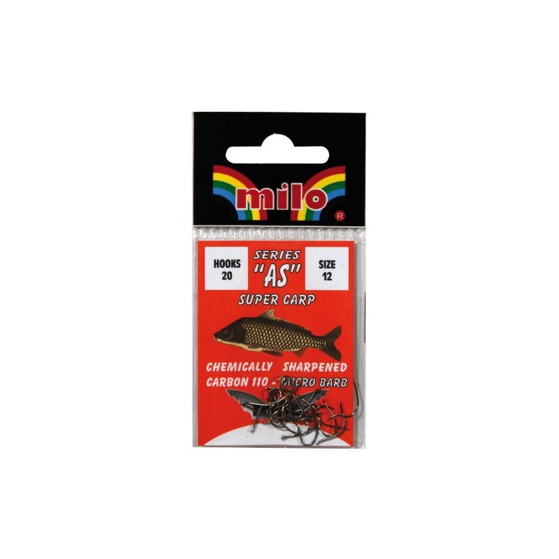 Haczyki Milo AS Carbone 110 hak 8