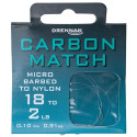 Gotowe przypony CARBON MATCH roz. 16 Drennan