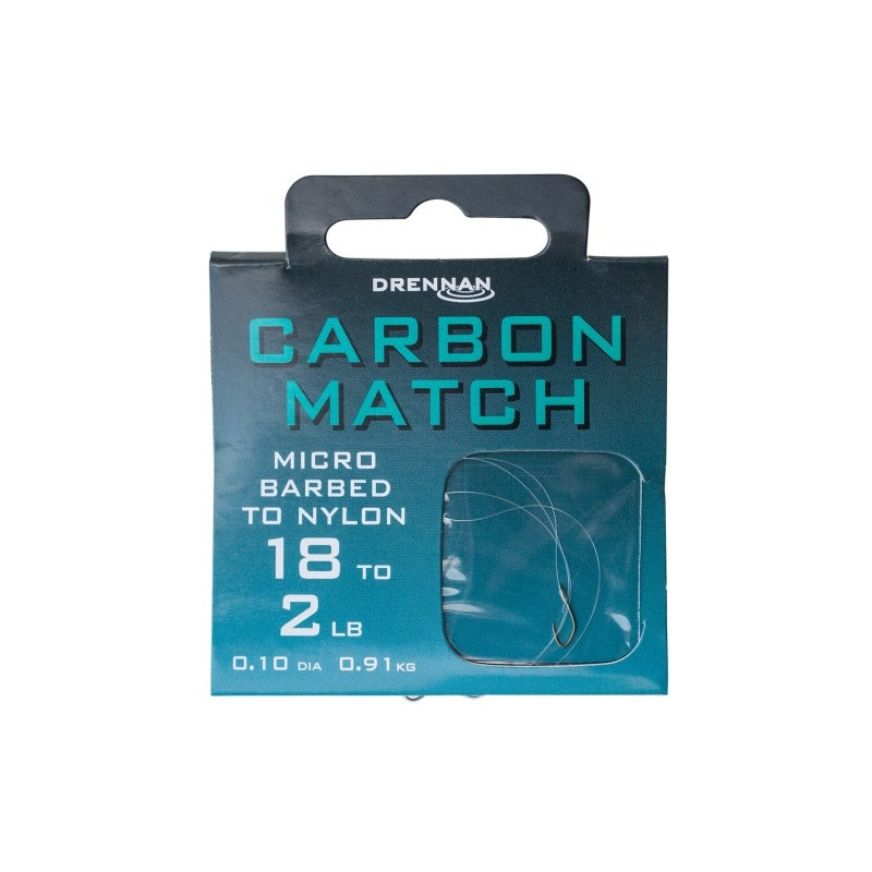 Gotowe przypony CARBON MATCH roz. 20 Drennan Gotowe przypony CARBON MATCH roz. 20 Drennan
